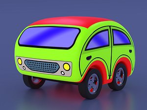 Cartoon Toy car cum van 015