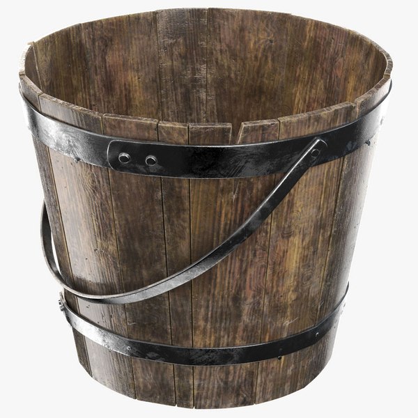 3ds max metal buckets