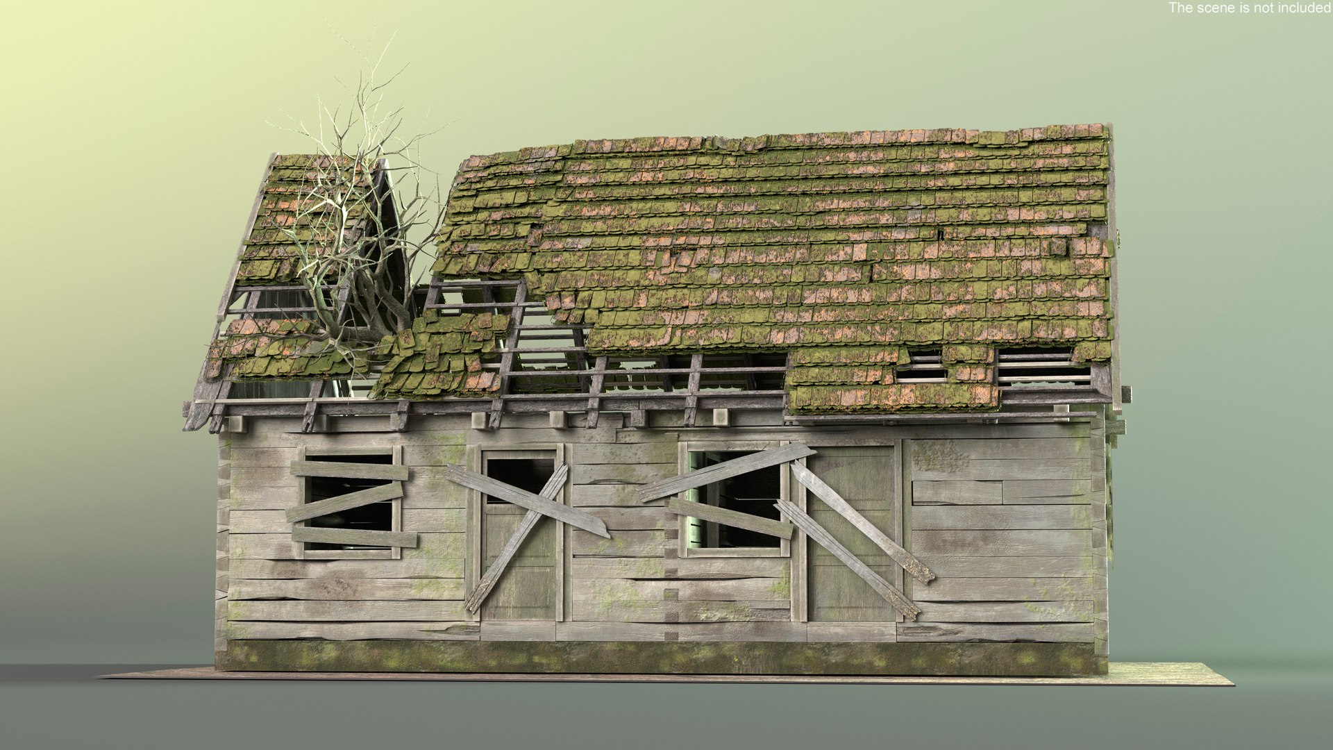3D Aged Abandoned Boarded Up Hut model https://p.turbosquid.com/ts-thumb/L5/zDxc2M/5J/aged_abandoned_boarded_up_hut_005/jpg/1746065175/1920x1080/fit_q87/4d0924e1b4adb8da7f7db67106963825d60bd519/aged_abandoned_boarded_up_hut_005.jpg