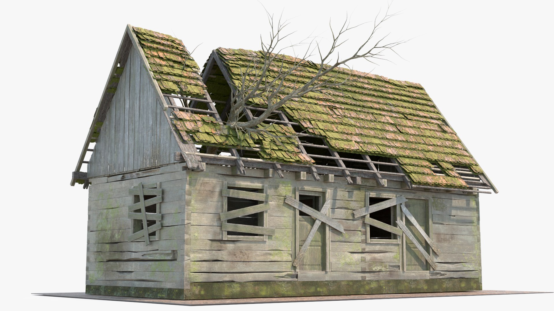 3D Aged Abandoned Boarded Up Hut model https://p.turbosquid.com/ts-thumb/L5/zDxc2M/UK/aged_abandoned_boarded_up_hut_007/jpg/1746065182/1920x1080/fit_q87/cf3c4ca2ec812fec3b66a265d7a56da397aae69d/aged_abandoned_boarded_up_hut_007.jpg
