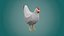 Stylized lowpoly CHICKEN