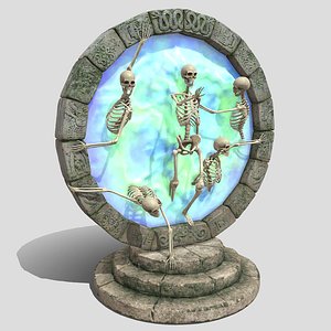 Death portal 3D model
