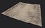Modelo 3D Low-poly da paisagem do deserto