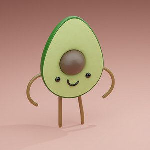 CuteCartoonCharacter 3D model