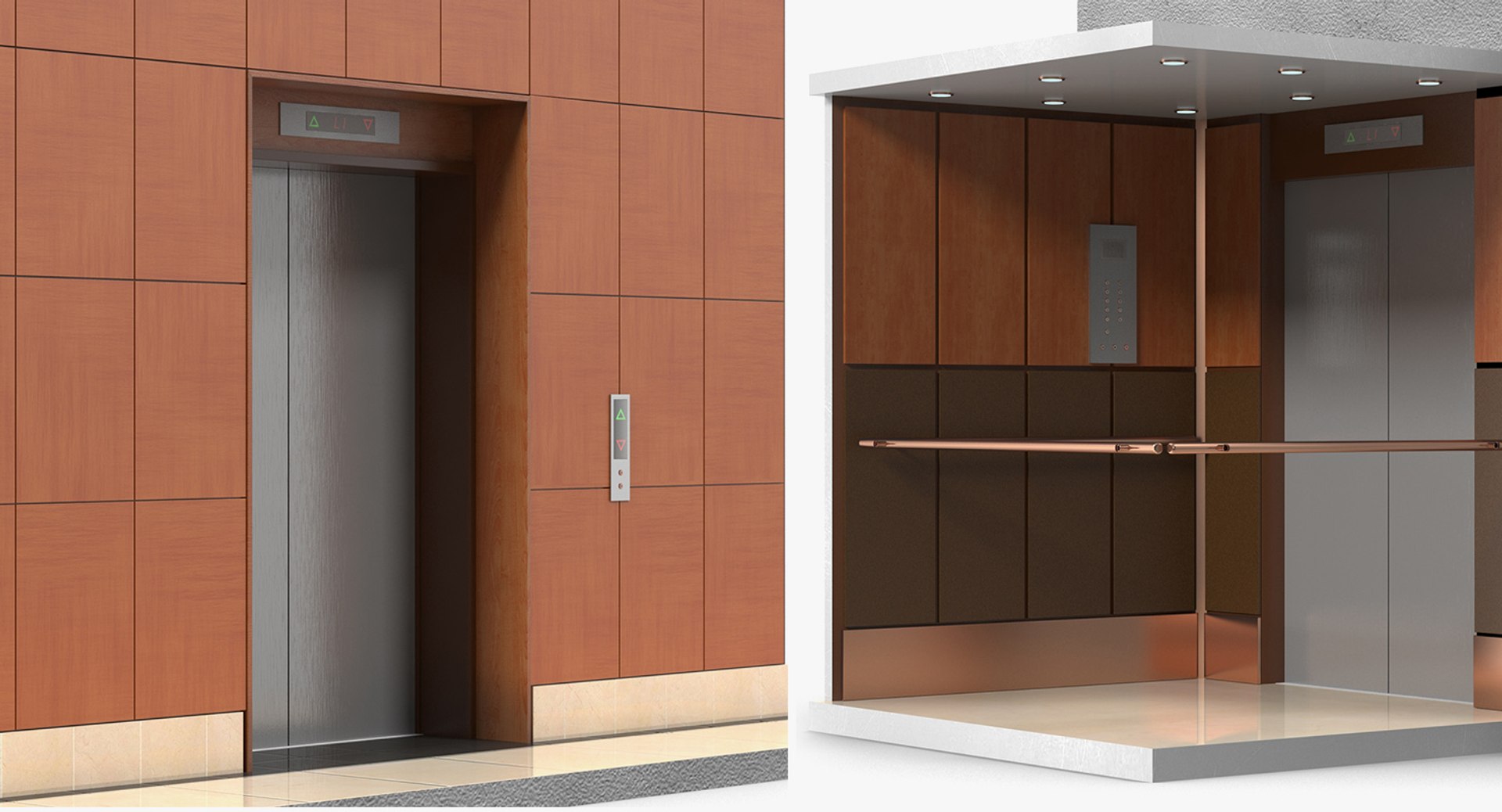 3D lifts door pulleys TurboSquid 1368317