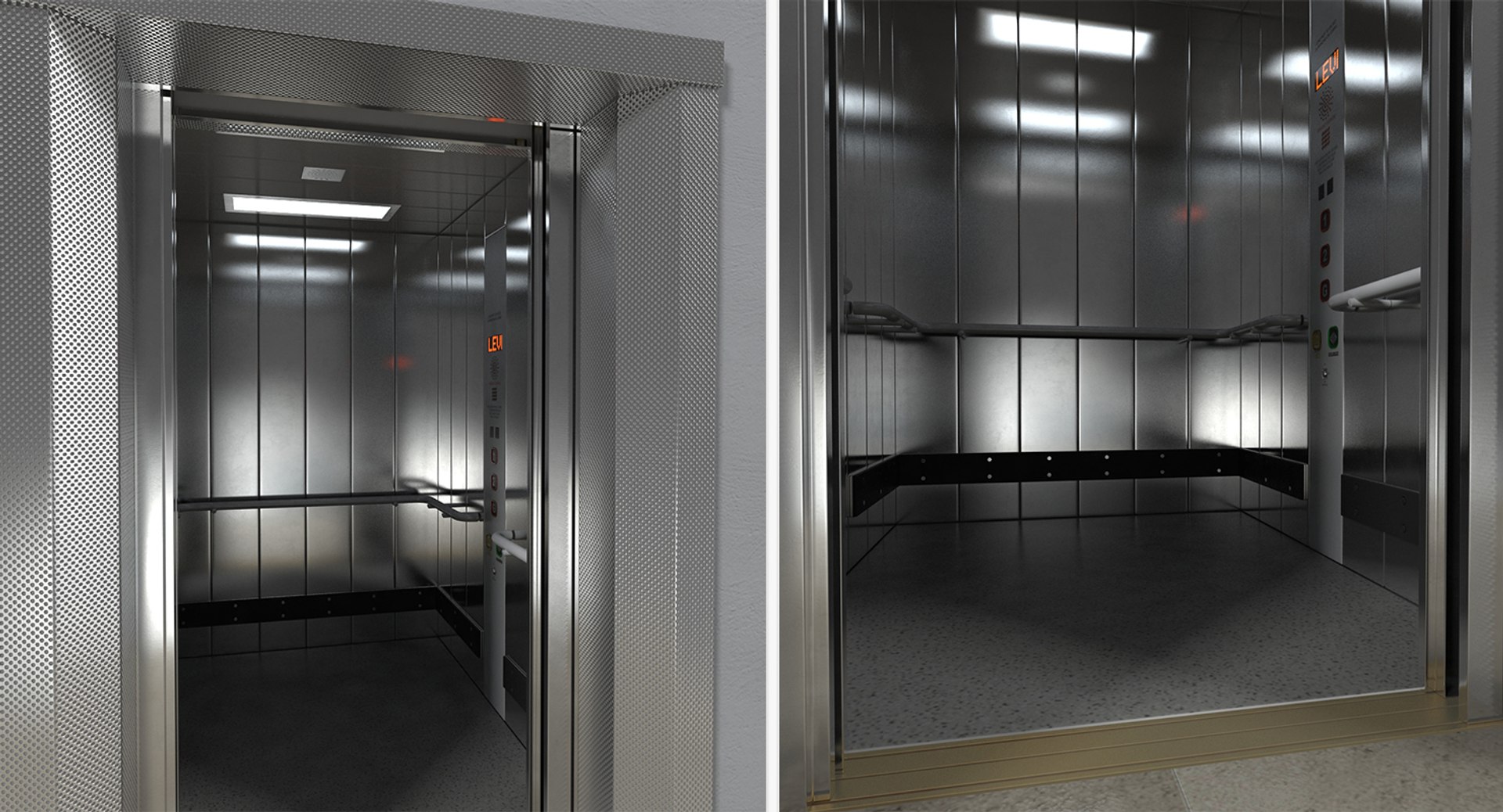 3D lifts door pulleys TurboSquid 1368317