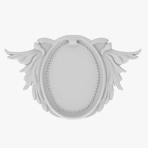 Cartouche Ornament 013 3D model