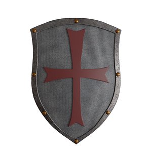 3D Medieval Shield model