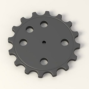 gear wheel 3d 3ds