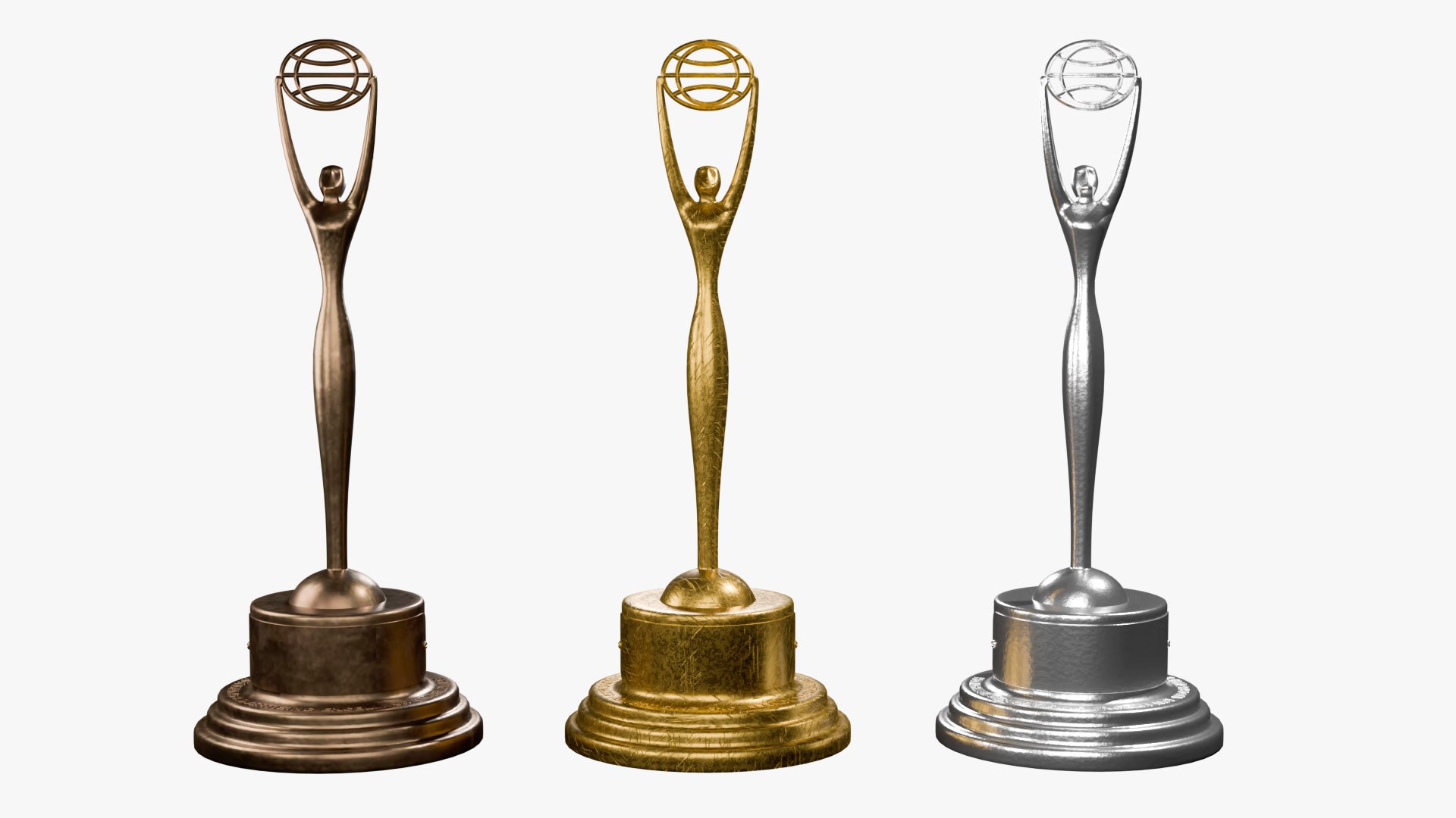 3D Clio Award TurboSquid 2195108