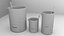 150ml, 250ml and 800ml Empty Glass Beaker with Rod