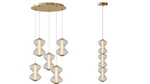 Amphora Chandelier 3D model