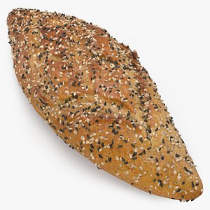 3D Multigrain Bread with Sesame