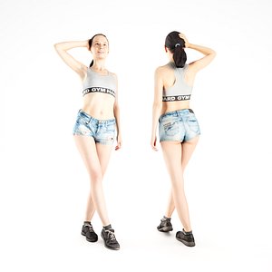 Female casual style 06