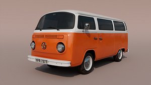3D VW Campervan model