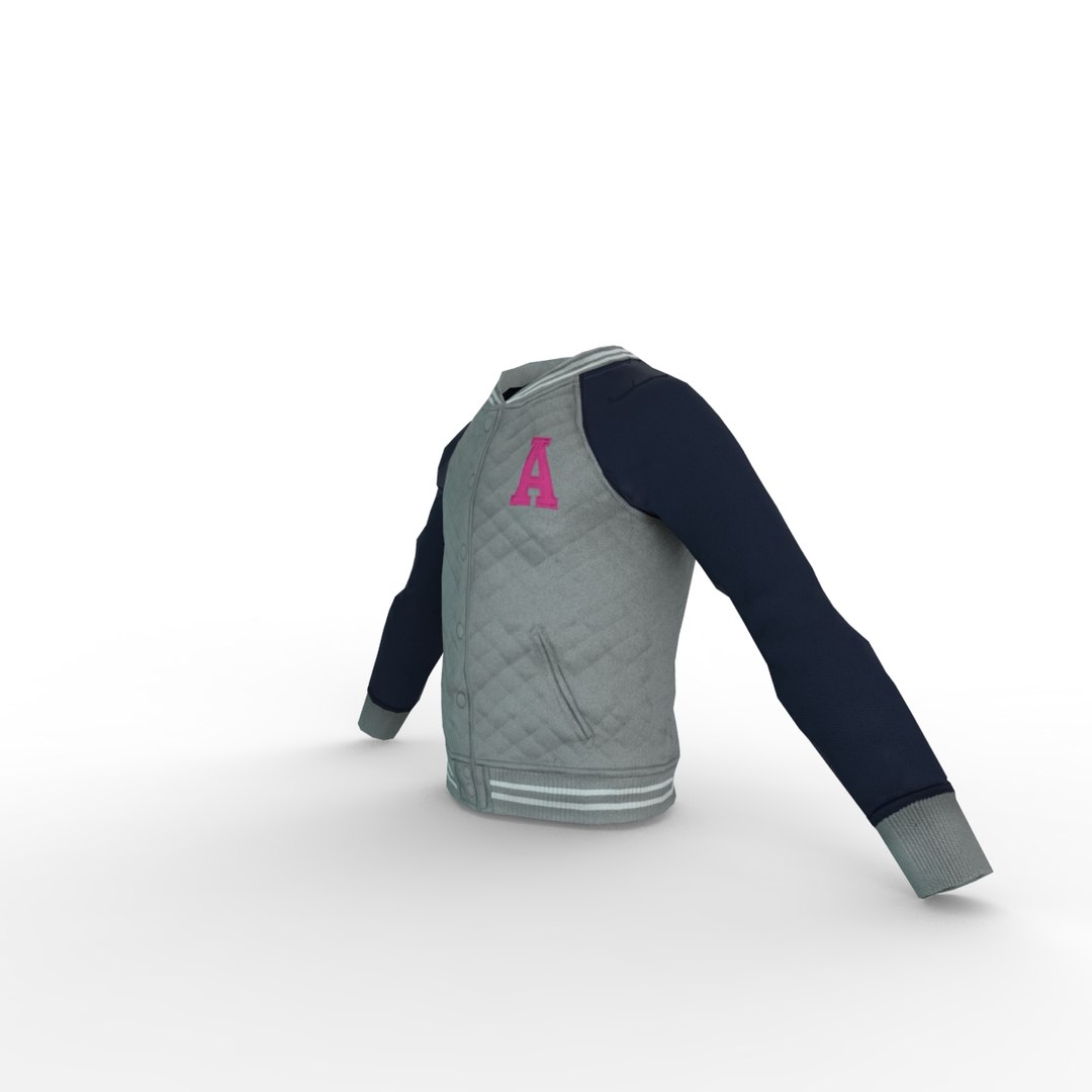 Baseball Jersey 3d Model