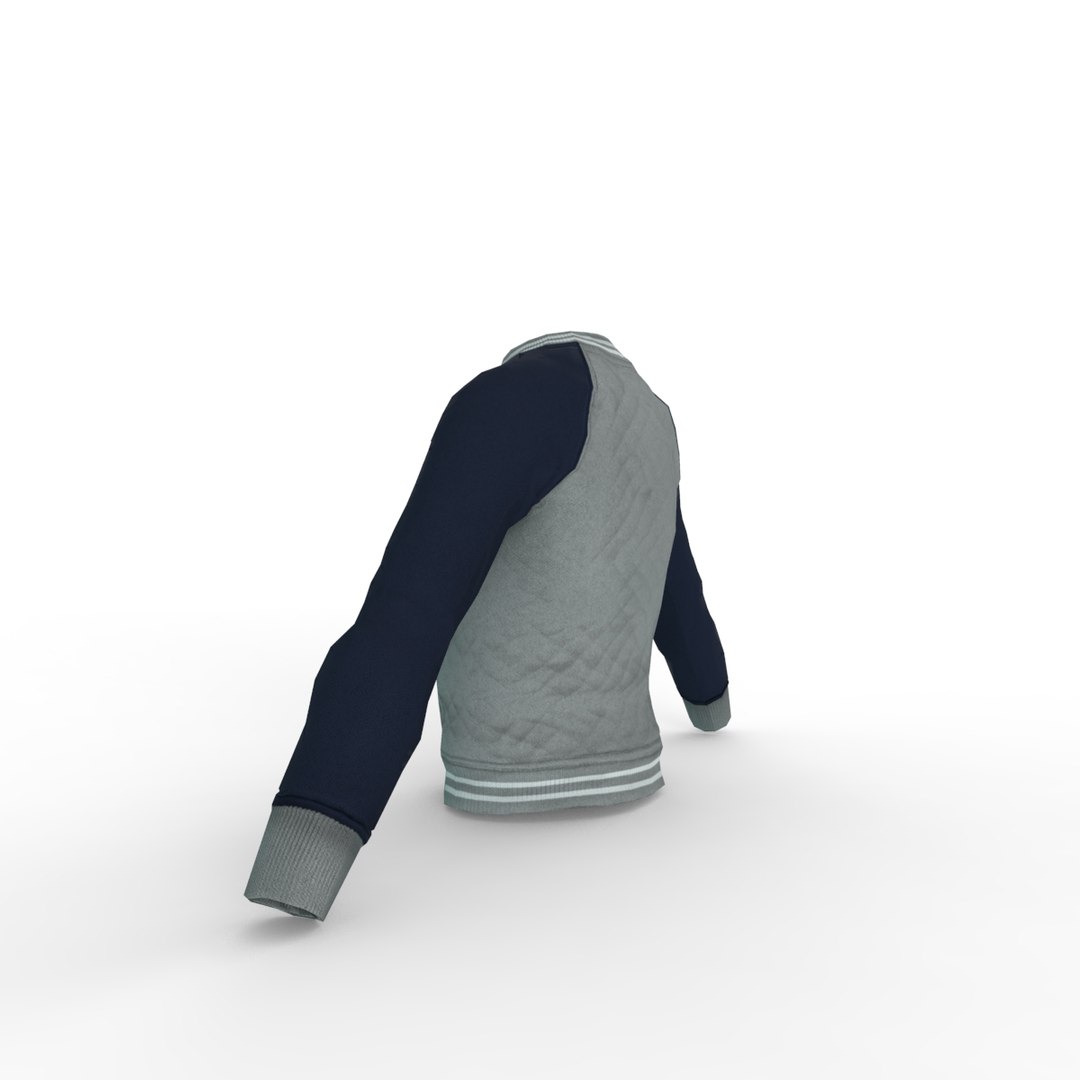 Baseball Jersey 3d Model