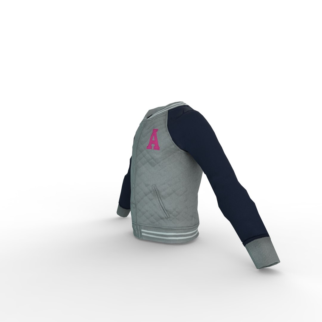 Baseball Jersey 3d Model