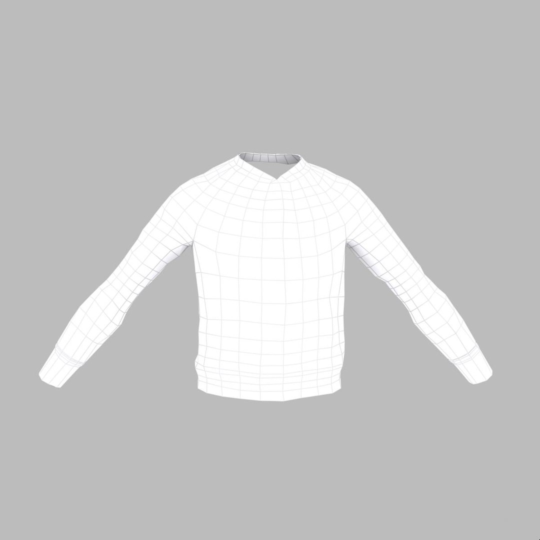 Baseball Jersey 3d Model