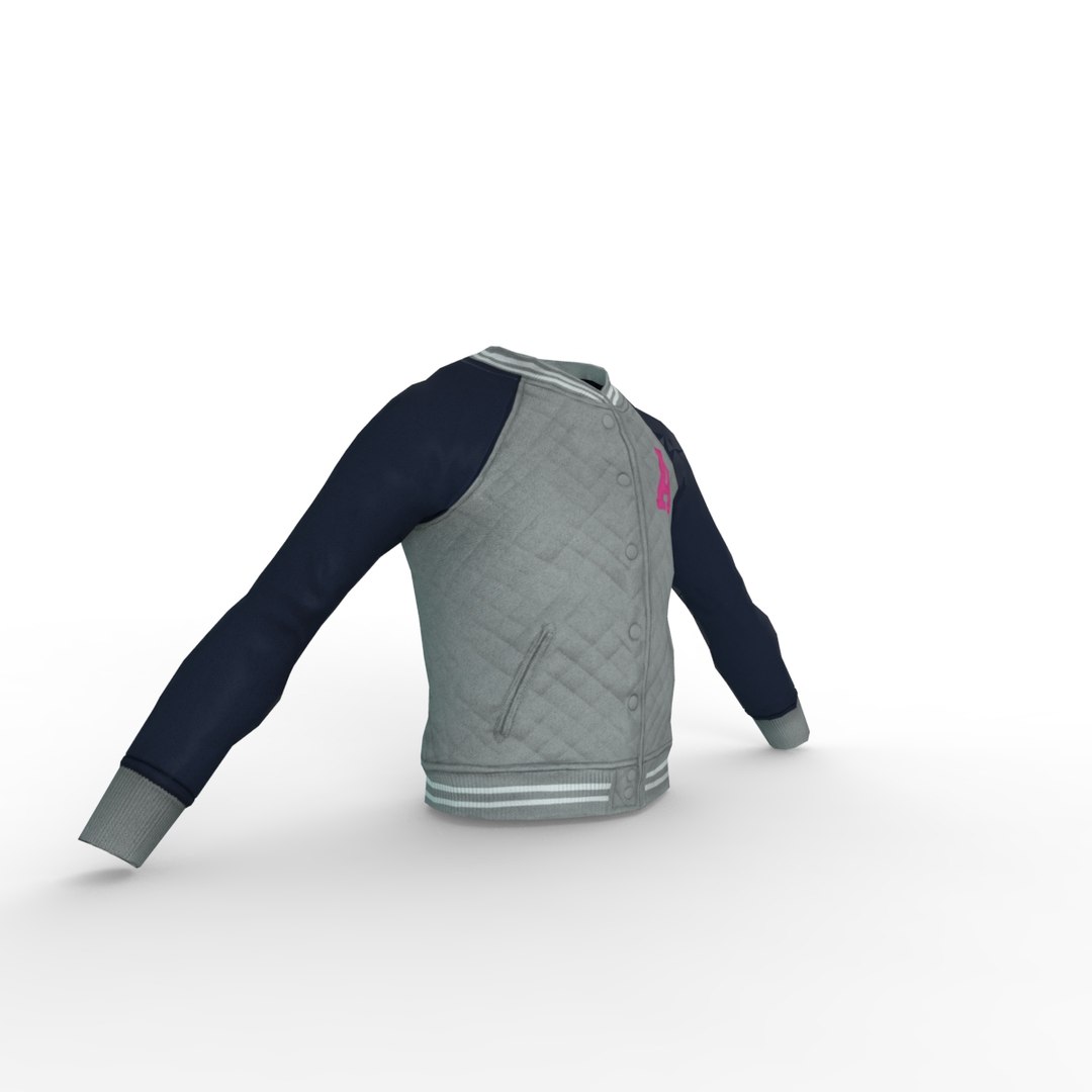 Baseball Jersey 3d Model