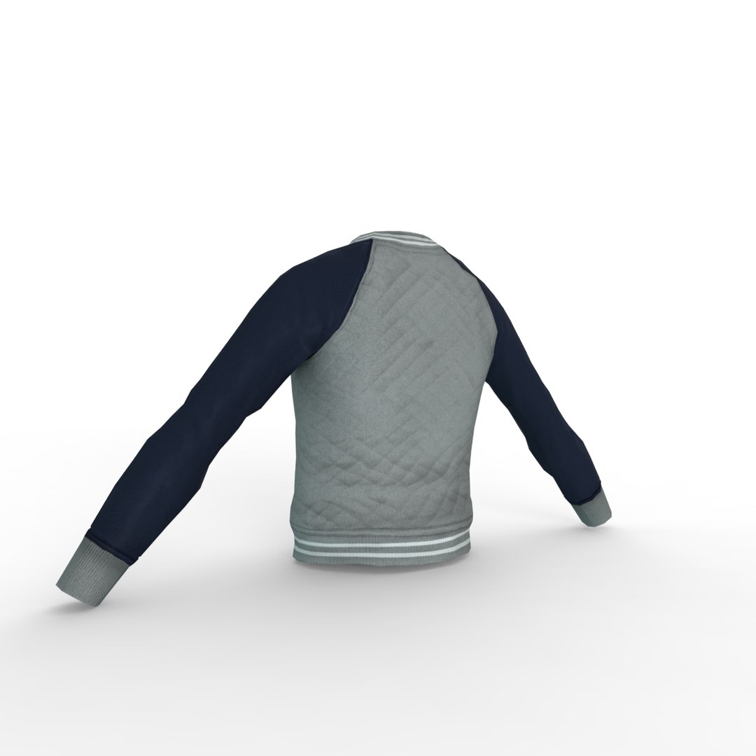 Baseball Jersey 3d Model