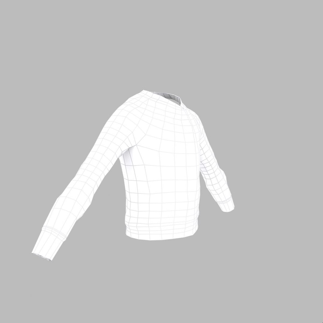 Baseball Jersey 3d Model