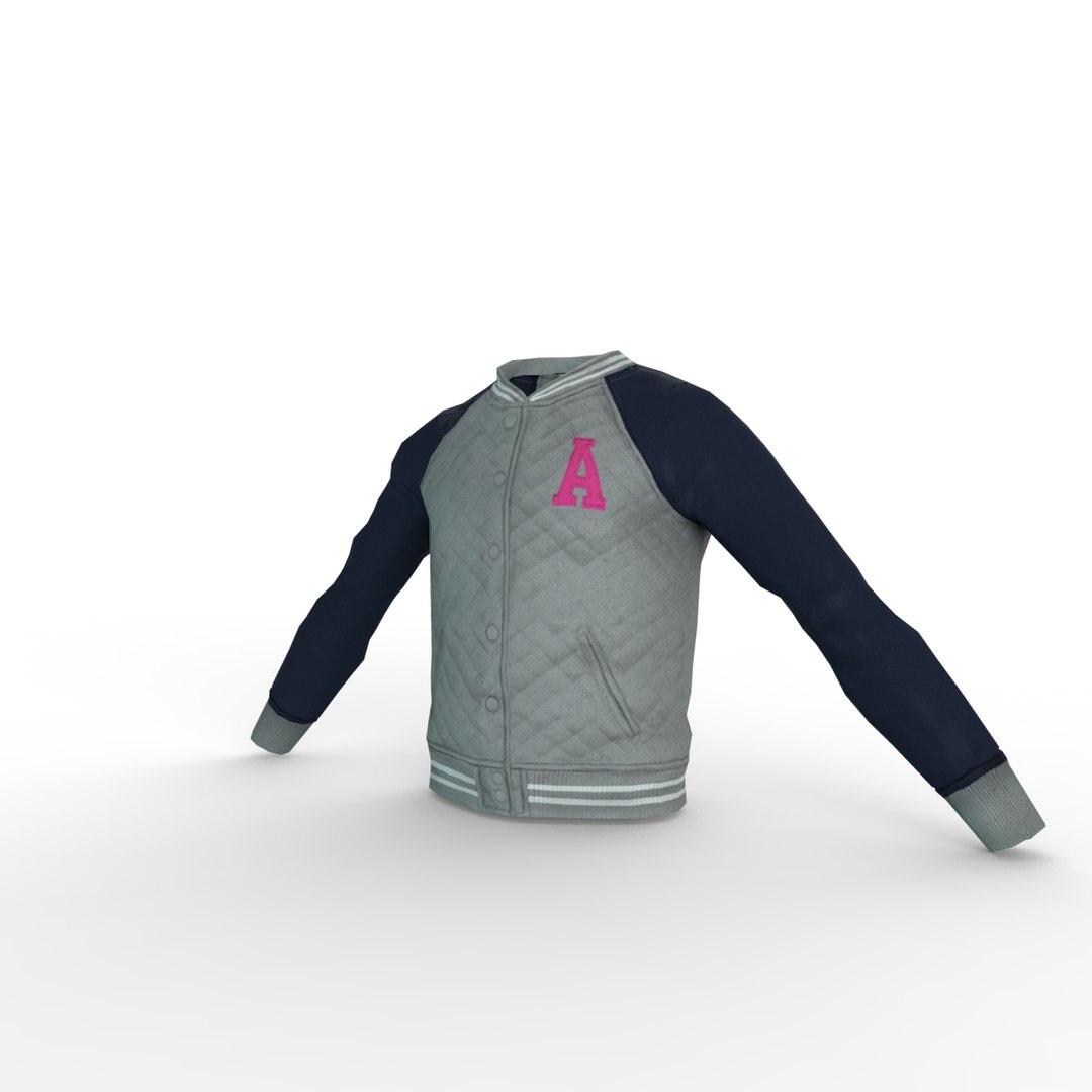 Baseball Jersey 3d Model