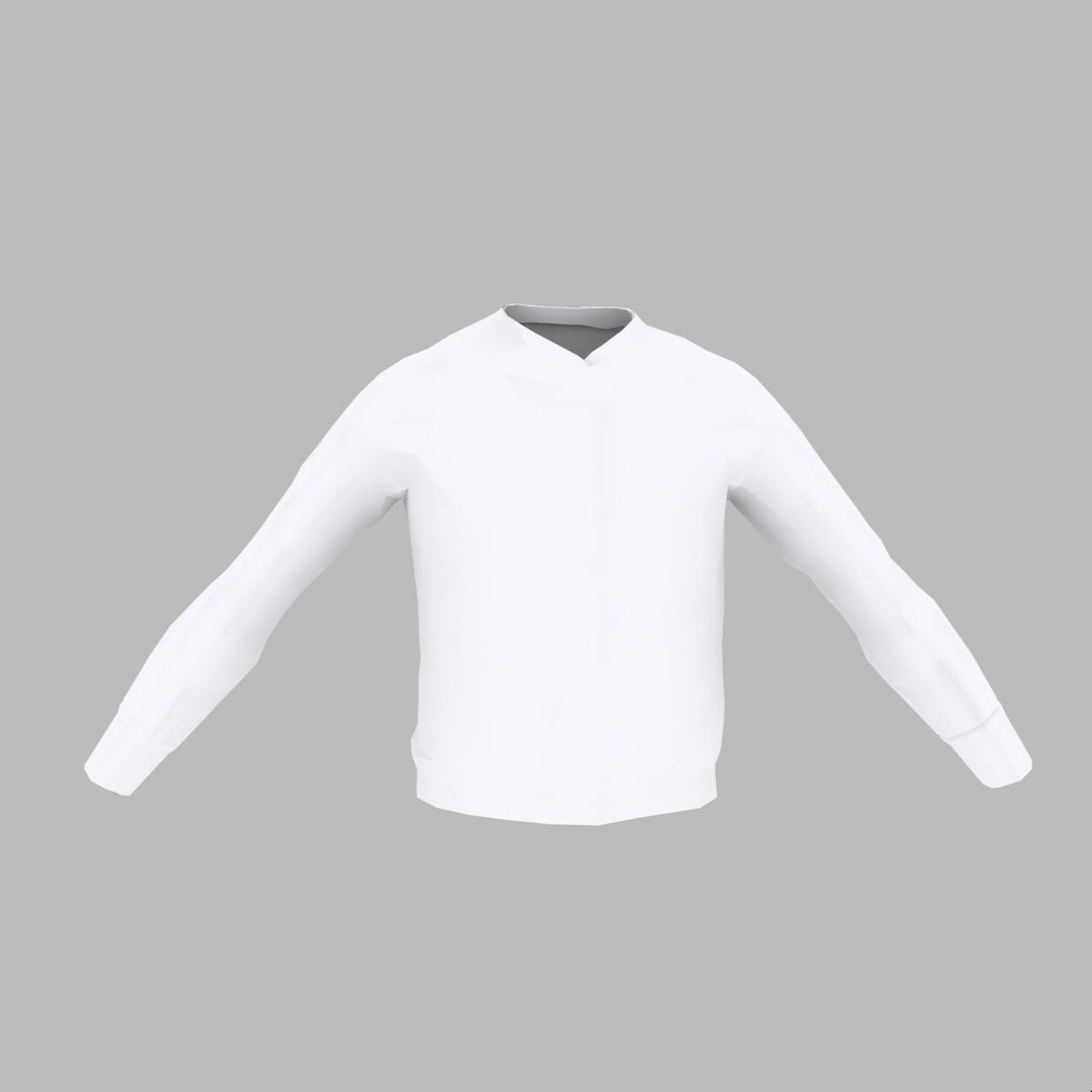 Baseball Jersey 3d Model