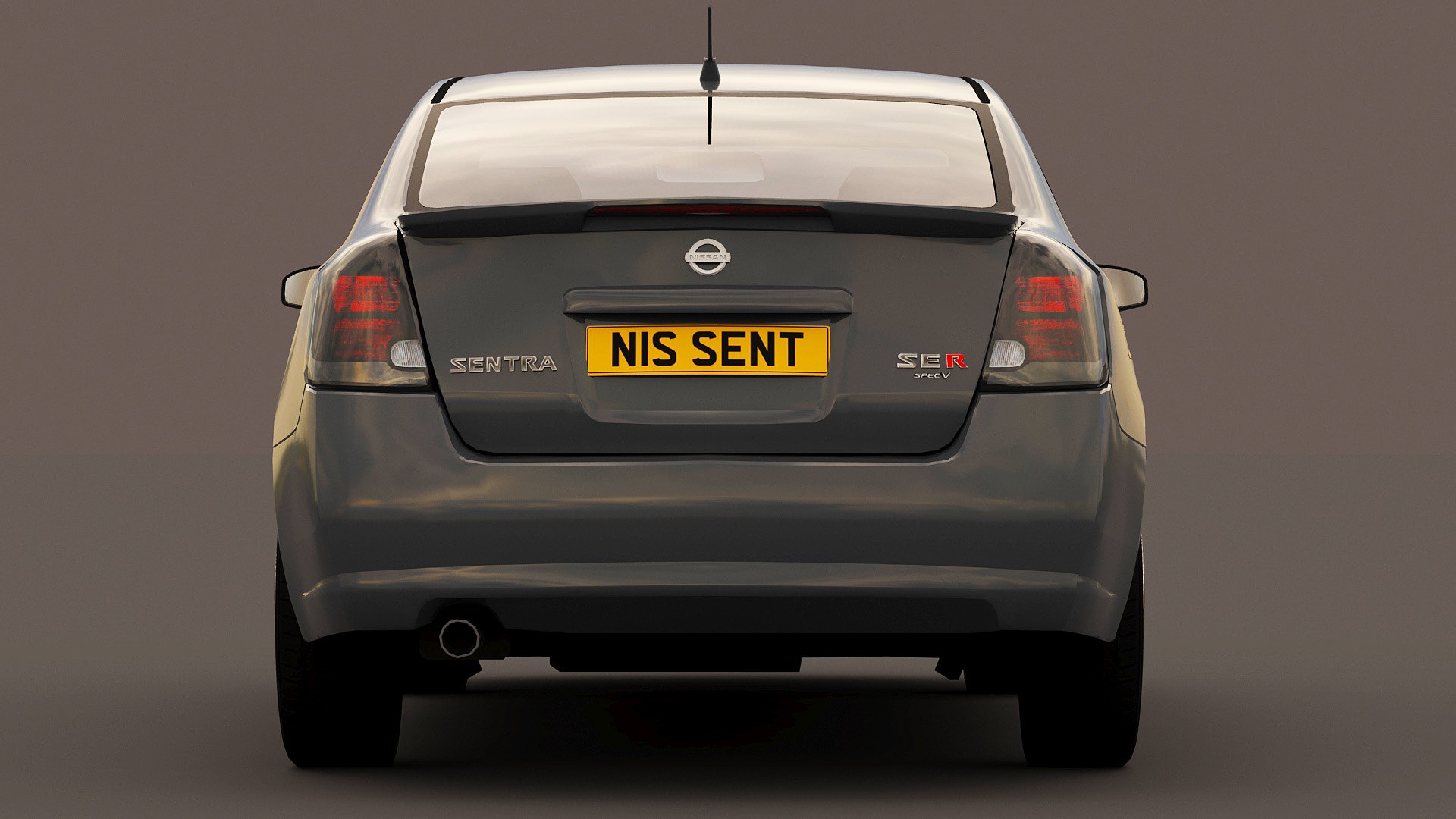 3D Nissan Sentra Se-r Spec-v 2008 - TurboSquid 2217171