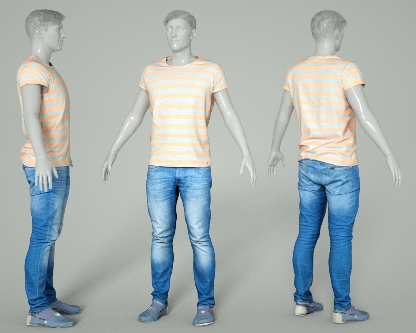 3D Male Clothing Outfit - TurboSquid 1329874
