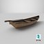 Velho barco de madeira - Yawl