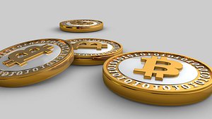 Bitcoin 3D Model