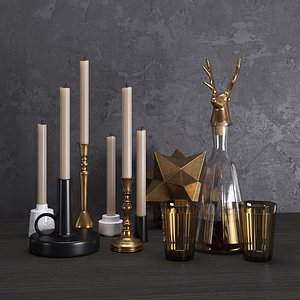 decorative set joshuas model