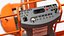 Articulating Boom Lift With Basket Orange