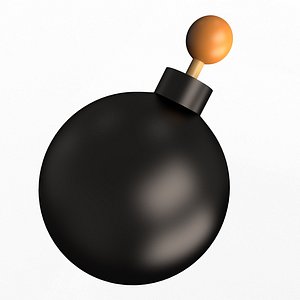 Bomb Emoji 3D model