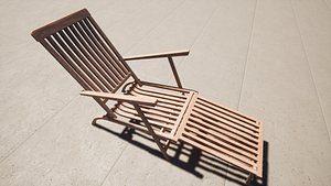 Wooden Deck Chair