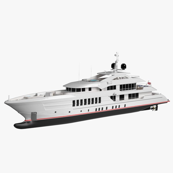 3D model Heesen Vida Luxury Yacht Dynamic Simulation