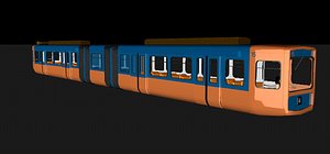 3d schwebebahn wuppertal model