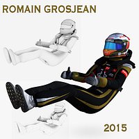 Romain Grosjean 2015