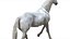3D White Horse Rigged 3D model