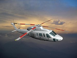 Sikorsky S-76 C+ Generic white livery