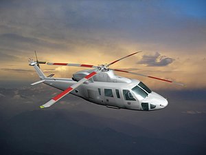 Sikorsky S-76 C+ Generic white livery