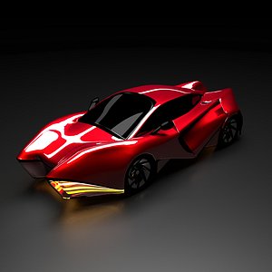 3D concept car
