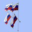 Drapeau russie