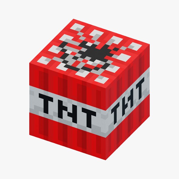 Поздравительная открытка MINECRAFT TNT / МАЙНКРАФТ ТНТ