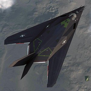3d realistic f 117 nighthawk