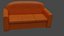 Simpsons TV Room Couch