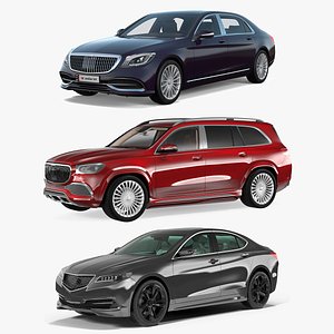 Luxury Cars Rigged Collection 2