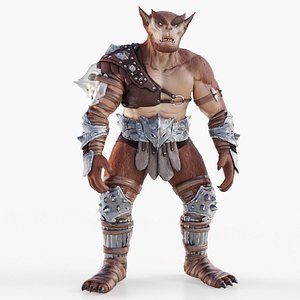 Orc Low-poly 3D