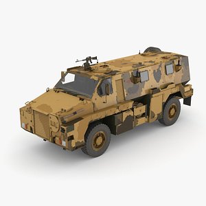 bushmaster transport 3d model